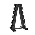 thumbnail image 4 of CAP Barbell A Frame Dumbbell Rack, Black (Holds 5 pairs), 4 of 4