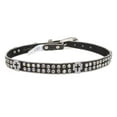 thumbnail image 2 of Kids 1" (25 mm) Western Cowgirl Rhinestone Cross Studded Skinny Belt, 2 of 3
