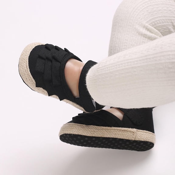 Baby'S First Walking Shoes Baby Summer New Toddler Sandals Outside Wear Non-Slip Breathable Sweat Proof Infant Sandals Baby Barefoot Shoes