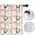 thumbnail image 4 of Blackout Kids Curtains,Baseball Game Pattern Childrens Insulated Curtains Set Of 2,Bedroom Essentials,Toddler Room Decor 42"x54", 4 of 5