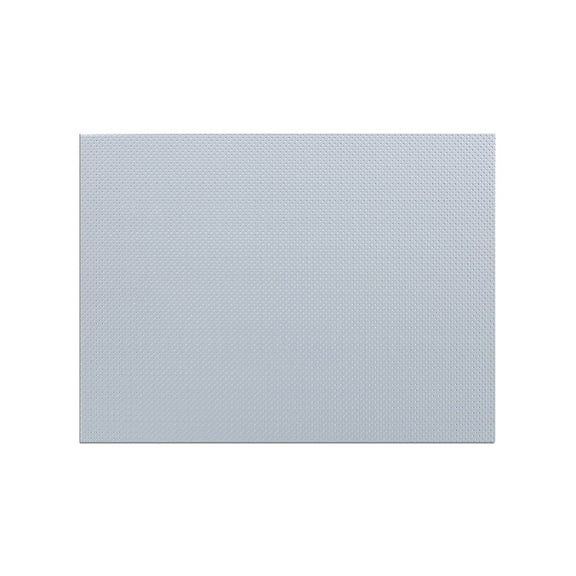 Orfit Colors NS, 18" x 24" x 1/12", micro perforated, sonic silver, metallic