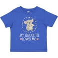 thumbnail image 3 of Inktastic My Abuelita Loves Me Girls Girls Toddler T-Shirt, 3 of 5