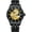 black gold pointer, variant on Original Delicate Skeleton Mechanical Watches for Men Automatic Slef-Wind Luxury Stainless Steel Wrist Watch, Luminous Dial, 30M Waterproof