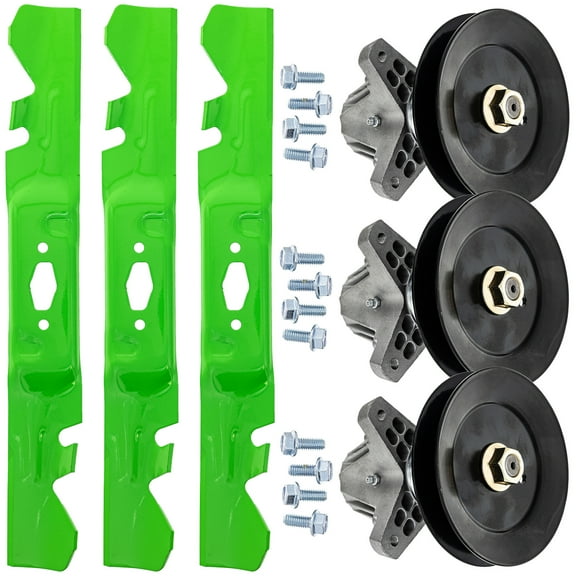 8TEN Blade Spindle Kit for Cub Cadet MTD 742P05086-X 618-09236 54-inch MK1012194