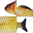 thumbnail image 3 of 3D Moving Dancing Simulation Fish Cat Toys Floppy Fish Interactive Pet Toy, 3 of 23