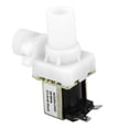 thumbnail image 1 of Válvula solenoide de plástico, interruptor de flujo de entrada de agua en ángulo recto, G1/4 pulgadas NC para dispensador de agua, 1 of 8