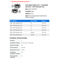 thumbnail image 2 of Front Brake Caliper Set 2 - Compatible with 2018 - 2019 Chevrolet Trax - Autopart Premium, 2 of 2