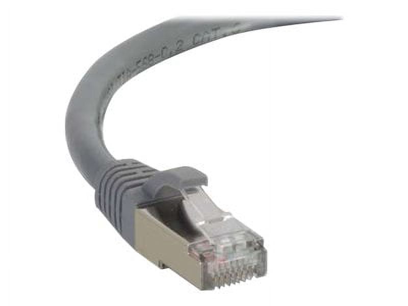 C2G 20ft Cat6 Snagless Shielded (STP) Ethernet Network Patch Cable - Gray - patch cable - 20 ft - gray