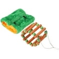 thumbnail image 1 of Funny Birds Toy Crawling Swing Hanging Cage for Parrot Hamster, 1 of 12