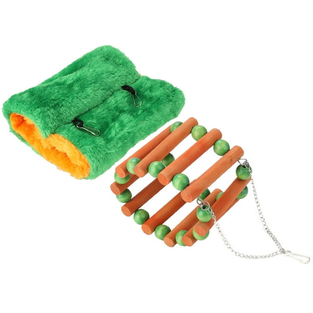 Funny Birds Toy Crawling Swing Hanging Cage for Parrot Hamster