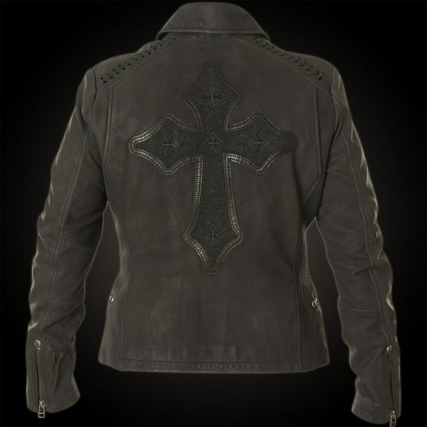 black leather jacket mens