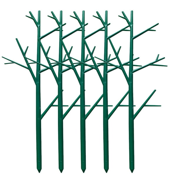 Enrejado para plantas en maceta, enrejado de jardín, enrejado de soporte para plantas trepadoras de jardín 5 piezas