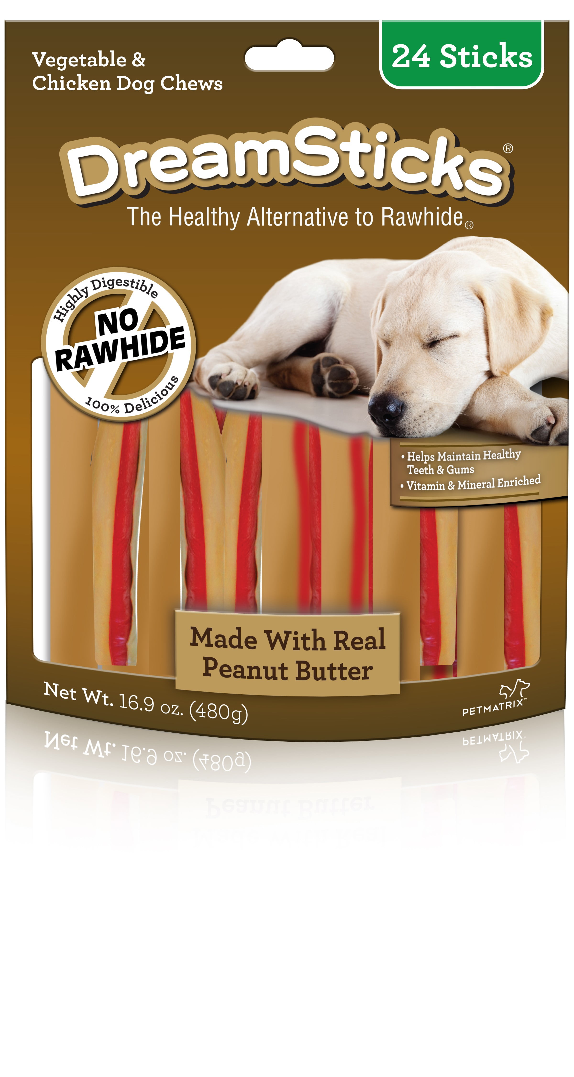 peanut butter dog chews