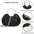 thumbnail image 6 of PIKADINGNIS Women's Crossbody Clutch Bag Cloud-Shaped Dumpling Handbag with Adjustable Straps Evening Shoulder Purse for Party, 6 of 6