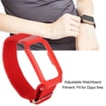thumbnail image 3 of Wirstband Nylon Watch Strap Replacement,Adjustable, Breathable And Sporty Nylon Watch Strap For Free Red With Case,Red, 3 of 8