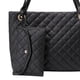 thumbnail image 2 of Conjunto De Dos Piezas Con Cartera Y Bolso Tote Bolso bandolera para mujer Casual 2 en 1 Conjunto de bolsos Moda para mujer Tote (Negro) Ehuebsd Para Estrenar, 2 of 3