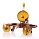 thumbnail image 4 of Decanter Gift Set - home and bar Decor Dispenser Glaes - Hombres Papá Novio perfecl Decantador de avión de whisky, 4 of 8