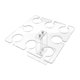 thumbnail image 3 of Soporte para copas de vino Soporte Acrílico Para Copas De Vino Resistente Mini Universal Para Mesa De Encimera De Boda S, 3 of 9