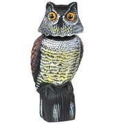 Best Bird Repellents - 360° Rotating Head Owl Decoys Birds Scare Crow Review 