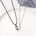thumbnail image 3 of 1Pair Magnetic Heart Couple Necklace For Best Friend Lovers Wedding Party Jewelry Gift Women Valentine's Day Sweater Neck Chain, 3 of 8