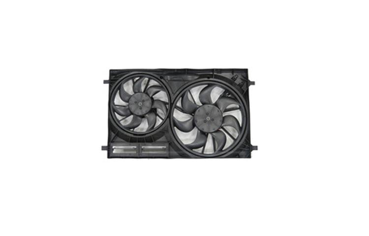 Automotive Dual Radiator and Condenser Fan Assembly TYC 623540 RO10150571