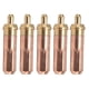 thumbnail image 1 of Puntas de soplete de corte de acetileno Ticfox 5 piezas Boquilla Forma de anillo Accesorios consumibles G01-300 2#, 1 of 14