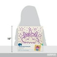 thumbnail image 5 of Hello Hobby Wood Art Board Painting Kit, Purple Unicorn Cupcake Design, 6 Acrylic Paints, Boys and Girls, Child, Ages 5+, 5 of 5