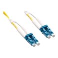 thumbnail image 2 of Axiom Câble Fibre Optique Duplex Simple Mode OS2 9/125 - 2m - Jaune - Câble Réseau - LC Simple Mode (m) à LC Simple Mode (m) - 2 m - Fibre Optique - Duplex - 9 / 125 Microns - OS2 - Jaune, 2 of 2