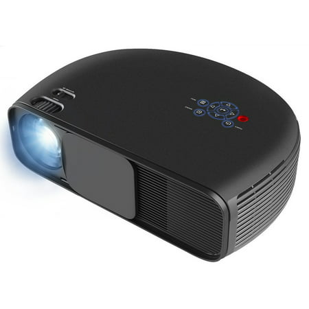 Musetech Outdoor Movie Projector Portable Home Theater Projector with 3200 Lumens Support 1080P Video-Max 150