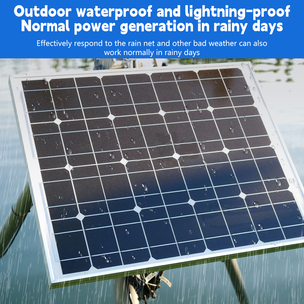 ABLINK Solar Panel 200 Watt 18 Volt, High-Efficiency Monocrystalline PV Module Power Charger for RV Marine Rooftop Farm