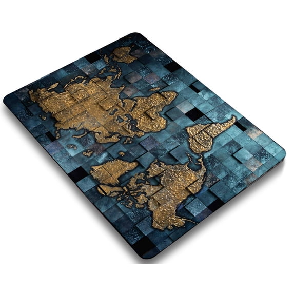 KSK KAISHEK Hard Case Cover Compatible with Old MacBook Pro 13 inchs with Retina Display 2015/2014/2013/2012 A1425 or A1502, Geography 105