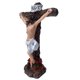 thumbnail image 2 of Catholic Jesus Cross Resin Figurine Standing Crucifix Prayer Statue Crafts for Home Living Room Bedroom Christian Church, 2 of 5