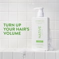 thumbnail image 3 of Native Volumizing Shampoo Cucumber and Mint 16.5 fl oz, 3 of 14