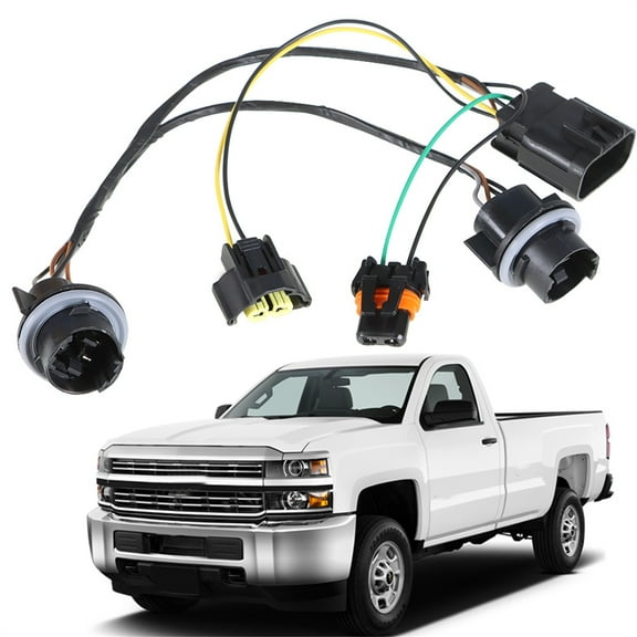 Genrics 25962806 Headlight Wiring Harness For 2007-2013 Chevrolet Silverado 2500 HD