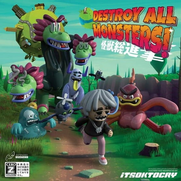 Itsoktocry - Destroy All Monsters! - Rap / Hip-Hop - CD
