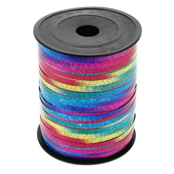 TEHAUX Decorative Multicolor Curling Ribbon for Balloon Flower Bouquet Wrapping