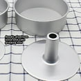 thumbnail image 2 of FNNMNNR Mould Round Mold Aluminum Roast Oven Tools Kitchen Bakeware Bread Pan Chimney Self-Assembly Baking Inch Tool Food Pattern, 2 of 9