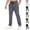 Dark Gray, variant on Men's Lightweight Hiking Pants Breathable Quick Dry Stretch Camping Fishing Running Athletic Active Joggers Pant