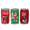 Red Canine Cola Green Lucky Pup Red Mr. Slobber Soda Cans, variant on Tuffy® Soda Can Ultra Durable Plush Dog Toys with Multiple Layers & Reinforced Seams , Washable and Floats , Original Construction