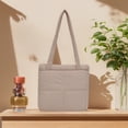 thumbnail image 4 of Bolso Mano Suave Con Forma Nube Hobo Elegante Acolchado para Mujer, 4 of 9