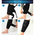 thumbnail image 3 of Protectores de piernas deportivos envueltos, presurizados, livianos, transpirables, correas de pantorrilla, fútbol, anticolisión, pantorrilla, 3 of 3