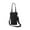 Black, variant on Portable Water Bottle Carrier with Adjustable Shoulder Strap, Phone Pocket & Insulated Sleeve – Ideal for Travel, Outdoor Activities, Hiking, Cycling & Fitness