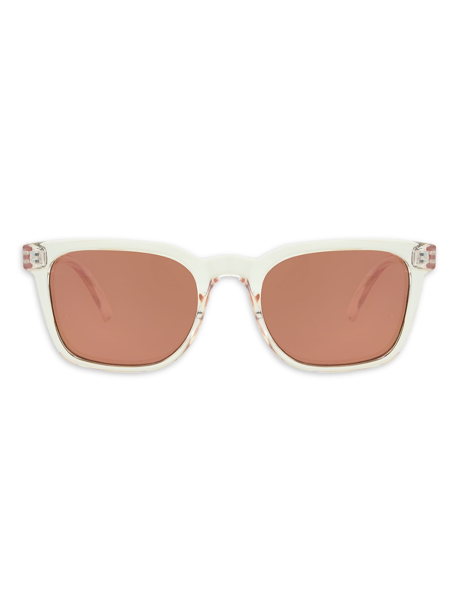 Foster Grant Ladies Square Pink Sunglasses