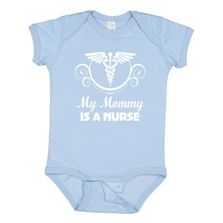 

Inktastic My Mommy is a Nurse Gift Baby Boy or Baby Girl Bodysuit