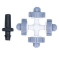 thumbnail image 2 of Fyydes 50 Pcs 4 Buses de Pulvérisation Brumisation Accessoire d'Irrigation Suspendu, 2 of 8
