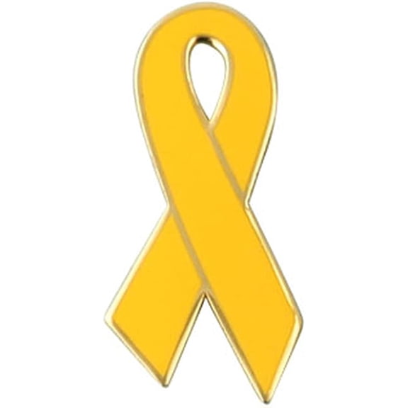 Yellow Ribbon Lapel Pin