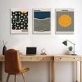 thumbnail image 4 of Bauhaus Style Wall Art Bohemian Abstract Wall Decor Minimalist Canvas Mid Century Moderngeometry Poster Prints Painting Picture Suitable for Living Room Bedroom Unframed, 4 of 6