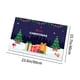 thumbnail image 3 of Decoraciones navideñas, adornos navideños, regalos navideños, tapete navideño, decoración navideña, recibidor, dormitorio, sala de estar, tapete antideslizante con bordes delicados, tapetes para habit, 3 of 6