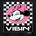 thumbnail image 3 of Disney - Minnie Mouse - Vibin' - Juniors Ideal Flowy Muscle T-Shirt, 3 of 5