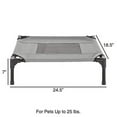 thumbnail image 2 of Petmaker 80-PET6083GY Elevated Pet Bed, Gray - 24.5 x 18.5 x 7 in., 2 of 8